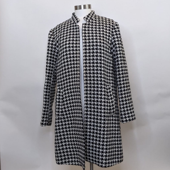 H&M Houndstooth Coat